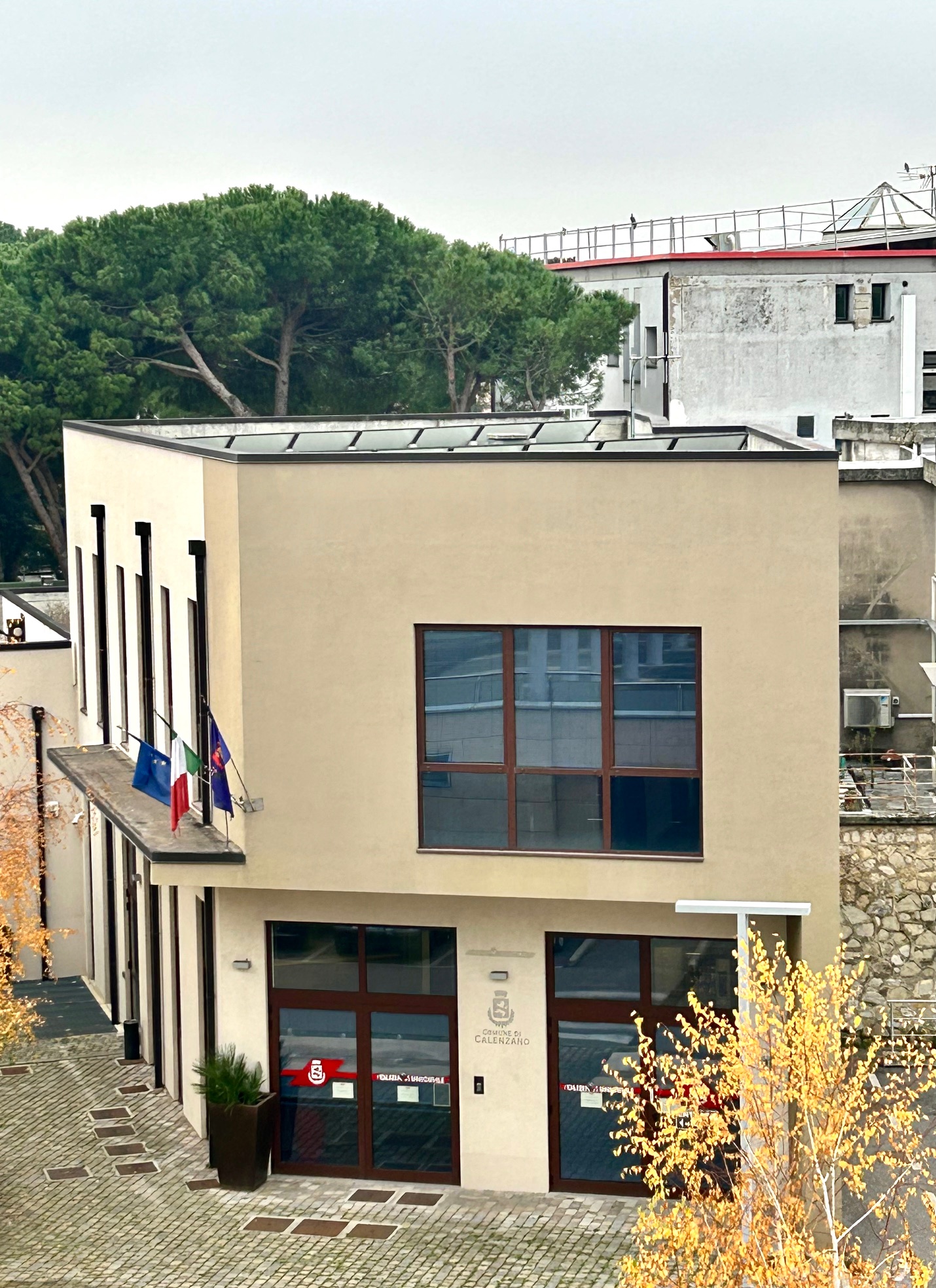 Installato un impianto fotovoltaico sulla palazzina del Comando di Polizia locale (Fonte foto Comune di Calenzano)