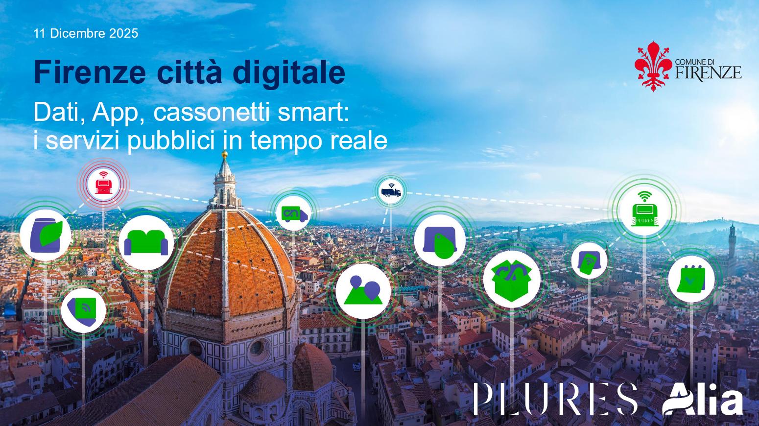 Firenze diventa città digitale per il ciclo dei rifiuti