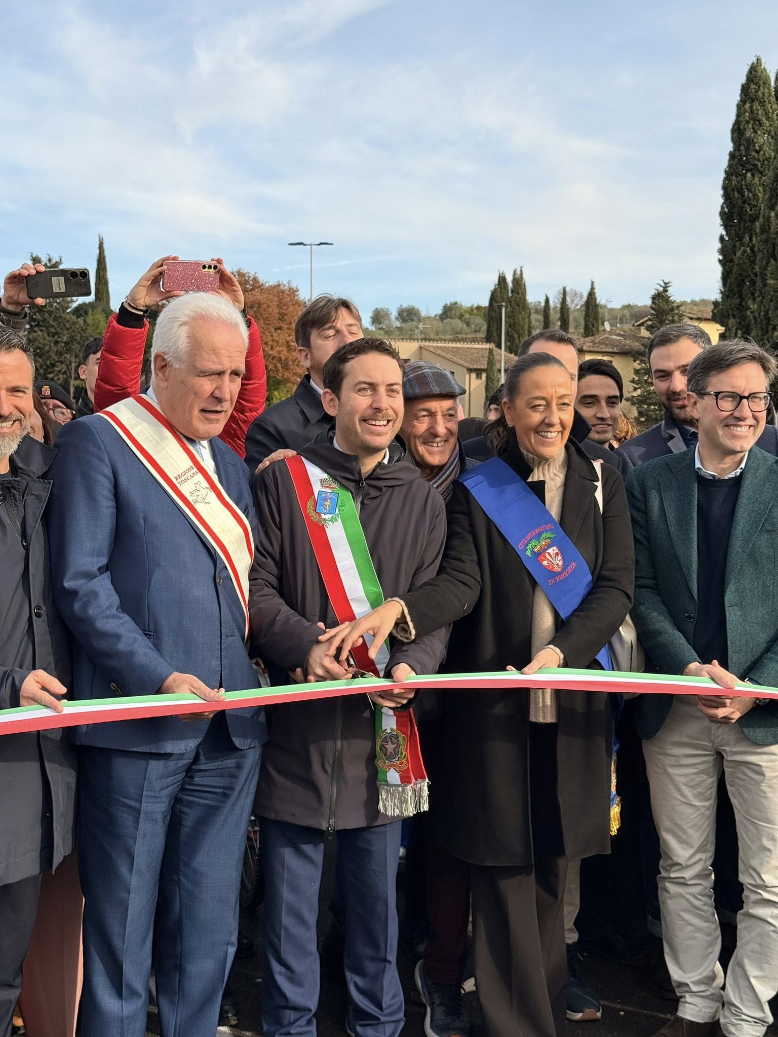 Inaugurazione 1° lotto Variante Grassina