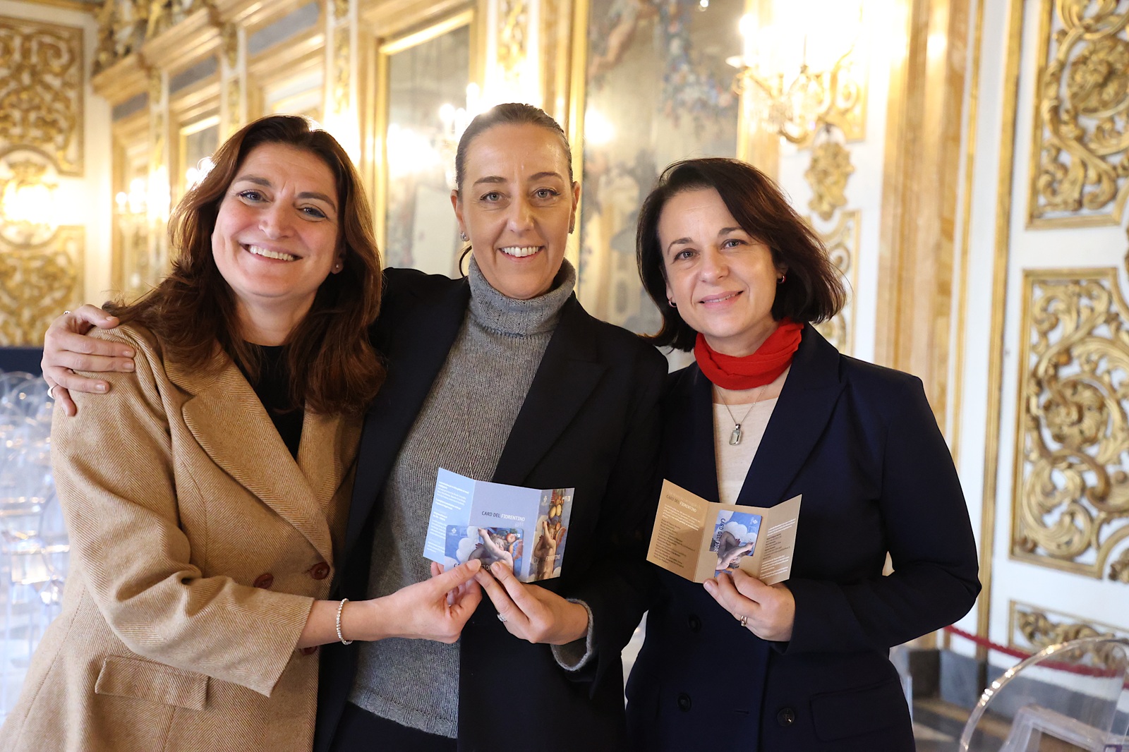 da sx Alessia Bettini - Sara Funaro - Claudia Sereni (foto Antonello Serino - Met Ufficio Stampa)