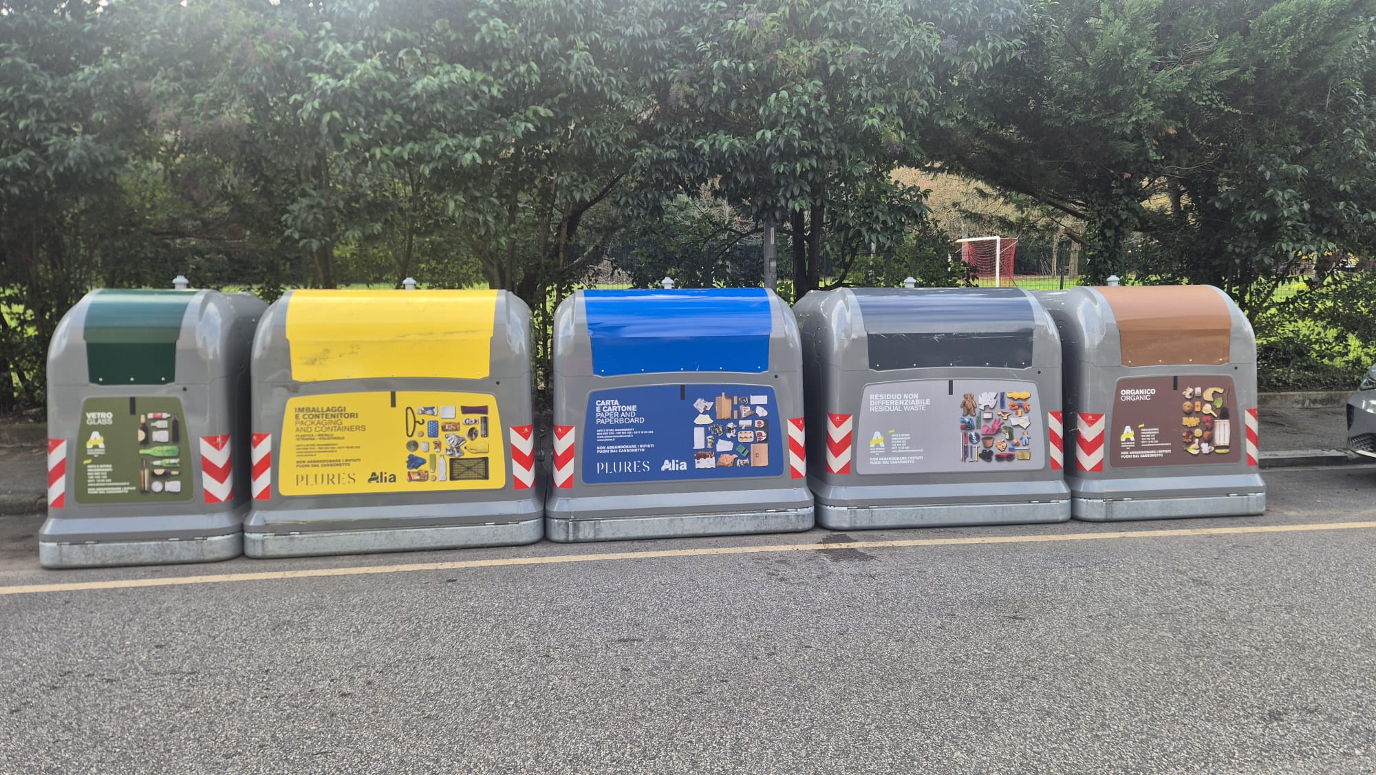 Nuova oostazione contenitori a Pontassieve (Fonte foto comunicato stampa Alia)