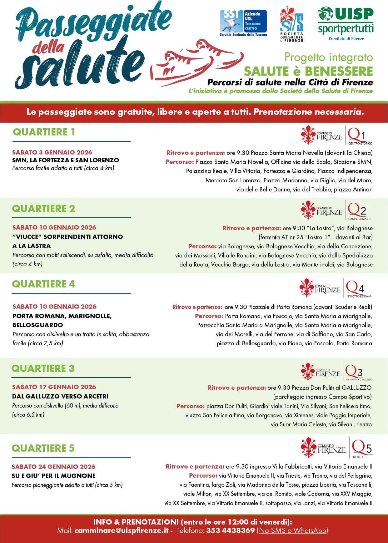 Passeggiate della salute