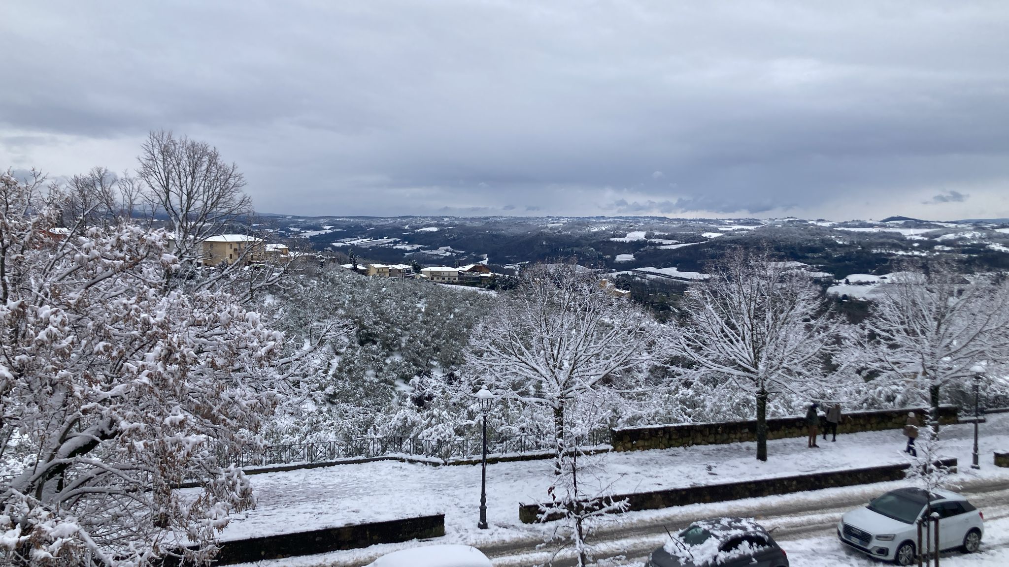 Emergenza Neve a San Casciano (fonte foto comune)