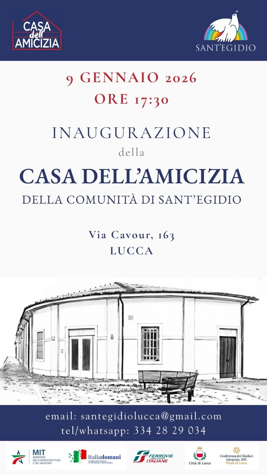 Inaugurazione della Casa dell'Amicizia