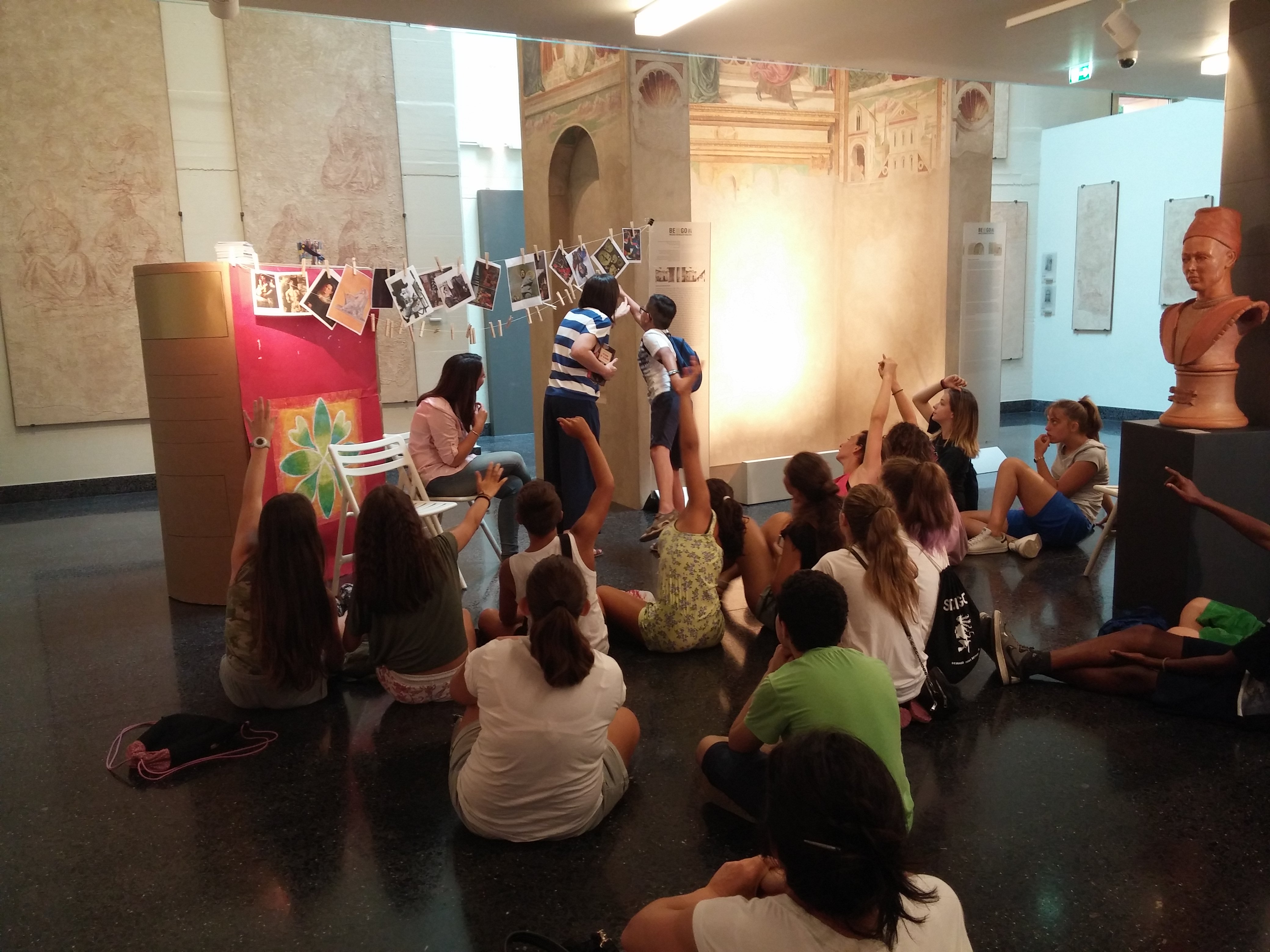 Un laboratorio al Museo Be.Go.