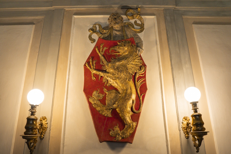 Stemma Martelli di Casa Martelli. Foto Elephant Studio