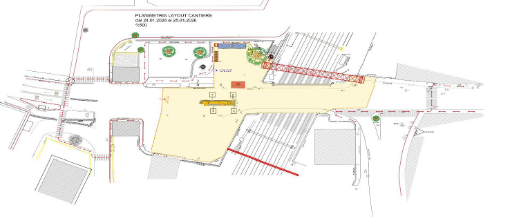 Lavori al cavalcavia "Ponte al Pino"