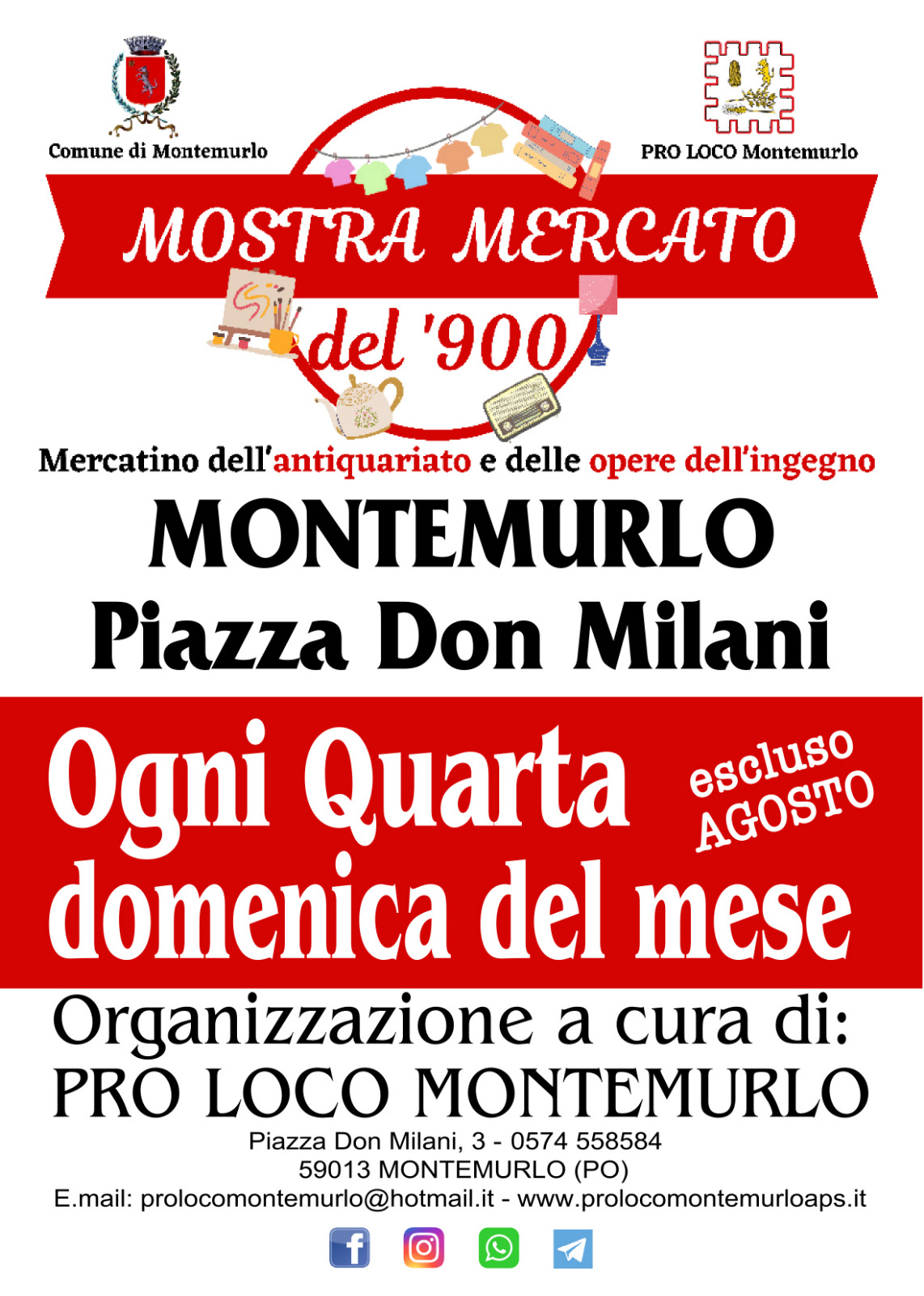 Novecento, mostra mercato