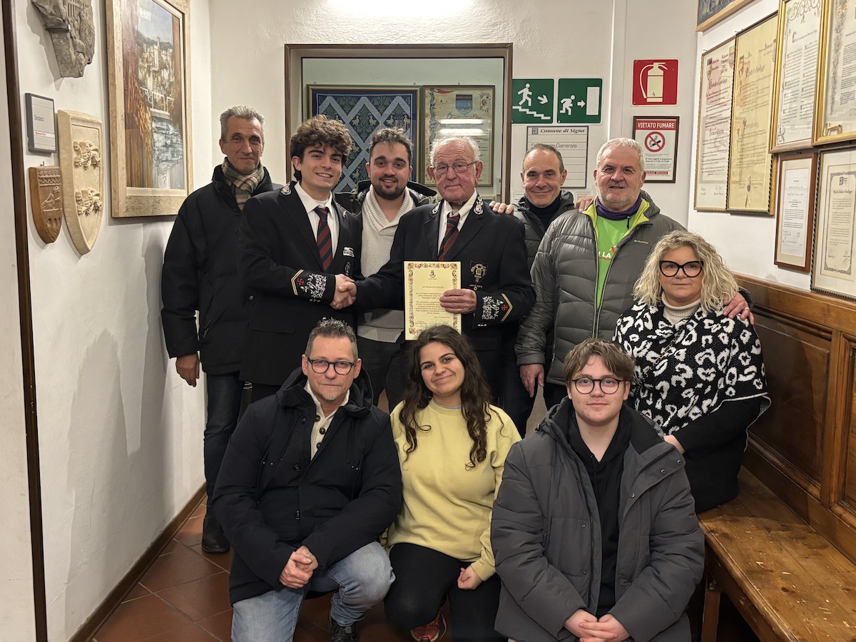 Signa ha reso omaggio ad Alessandro Pancani