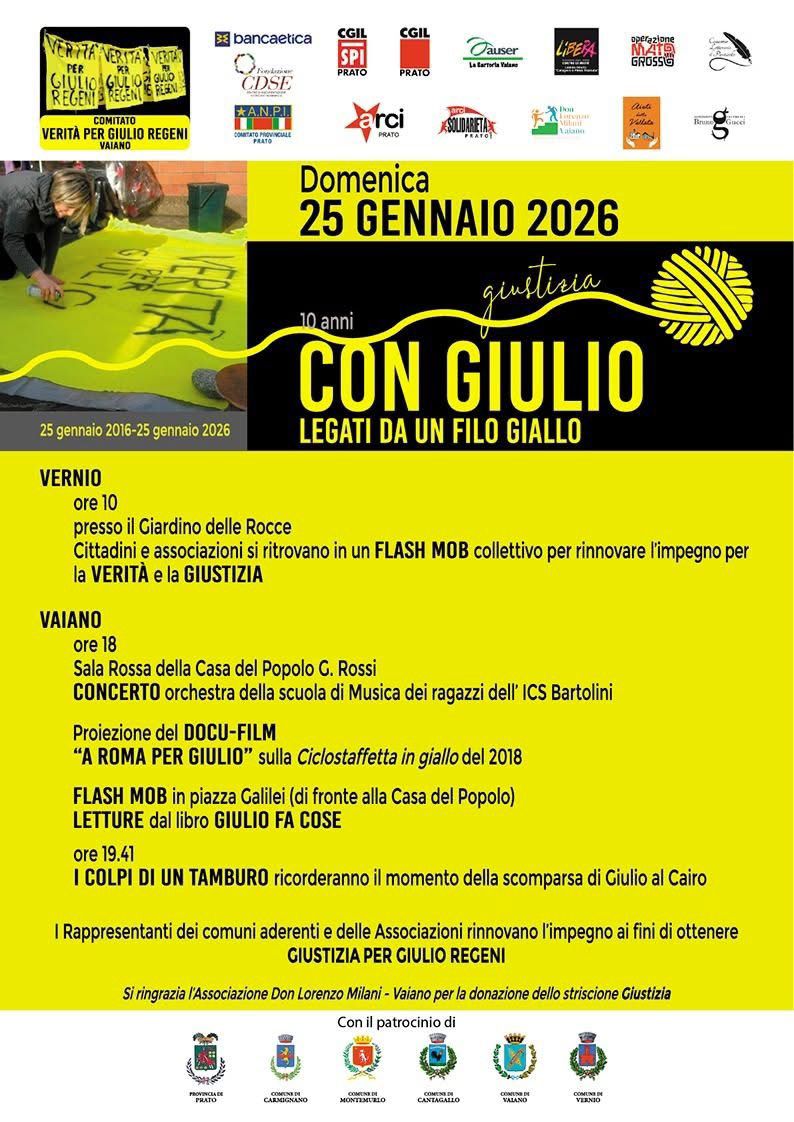 Dieci anni con Giulio Regeni