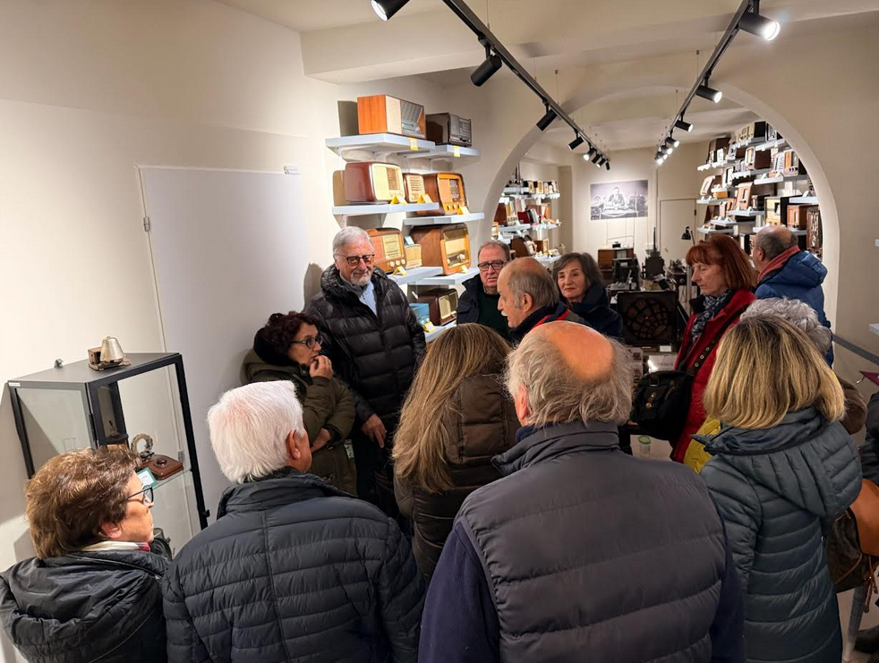 Daniele Camiciottoli, conferenza museo radio (Foto da comunicato Comune di Barberino Tavarnelle)