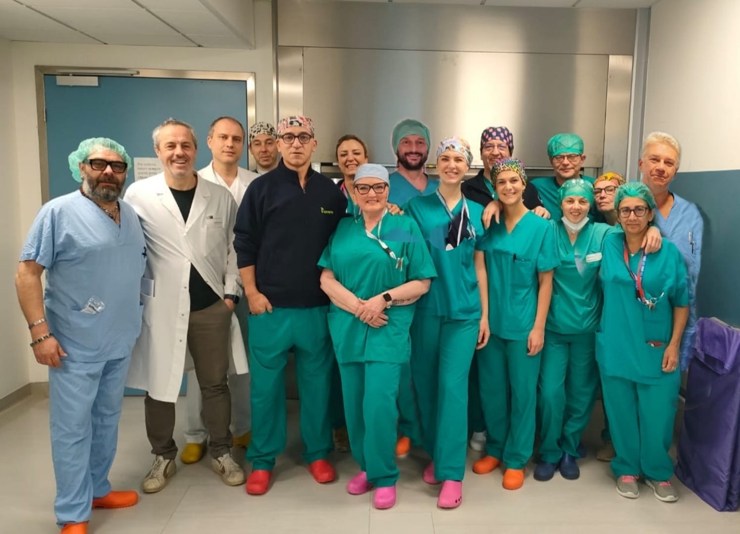 Equipe ospedale Santo Stefano 