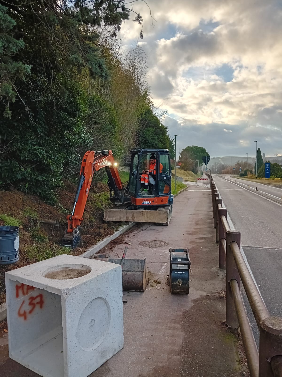 Lavoro quotidiano del Comune nel mese di gennaio