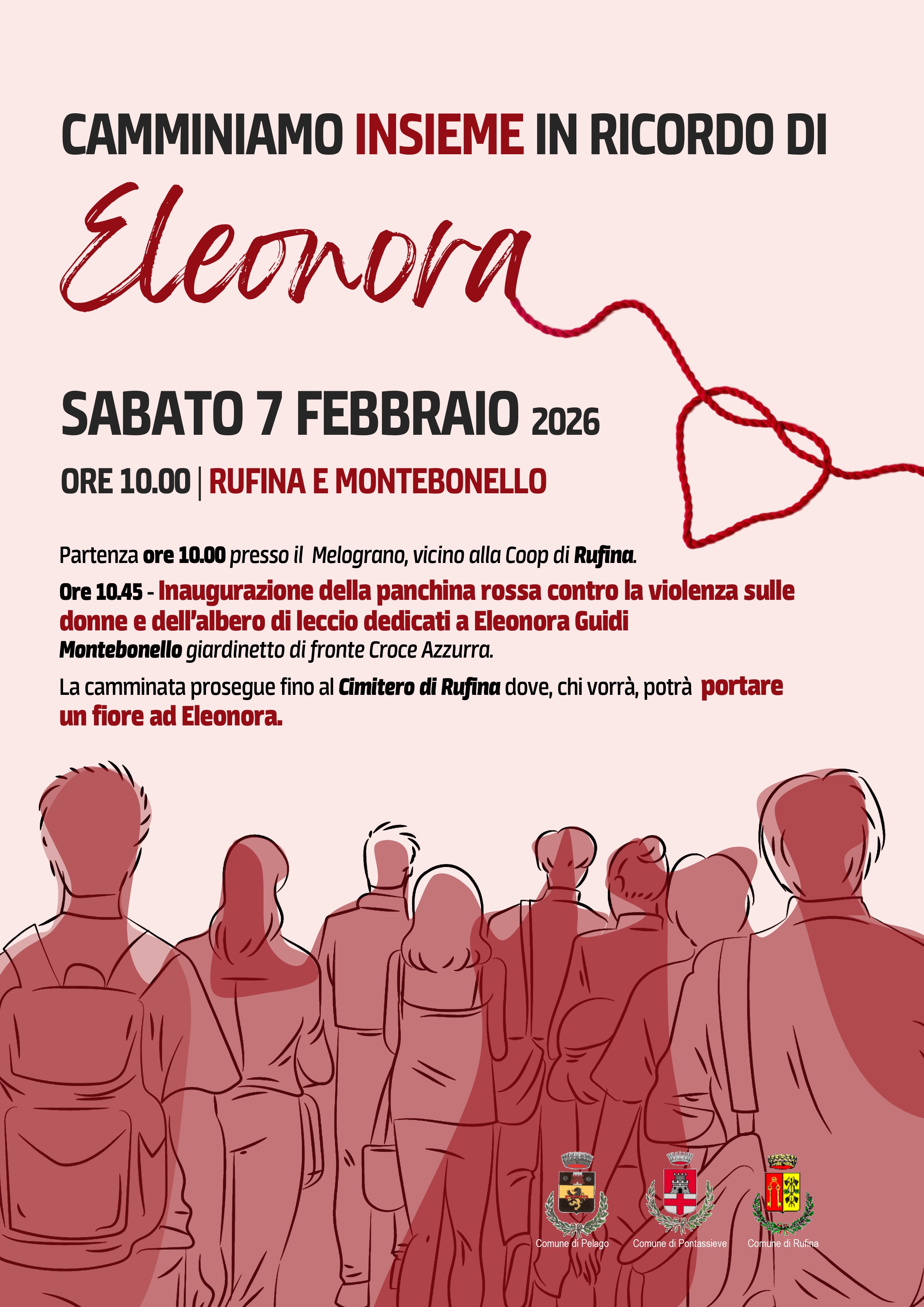 camminata rufina pontassieve pelago