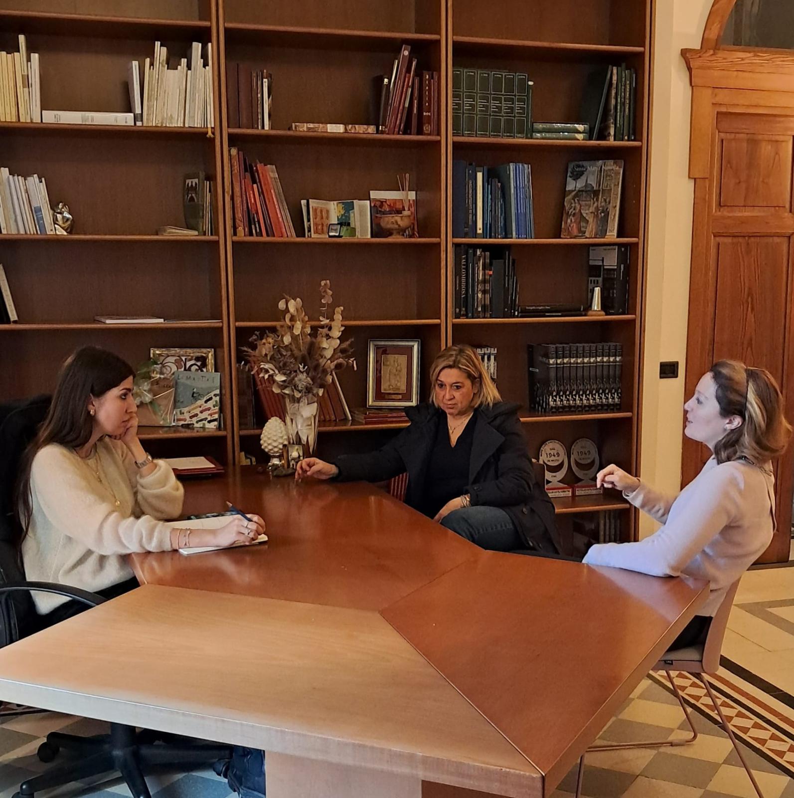 l'incontro in Municipio con Chiara Niccoli