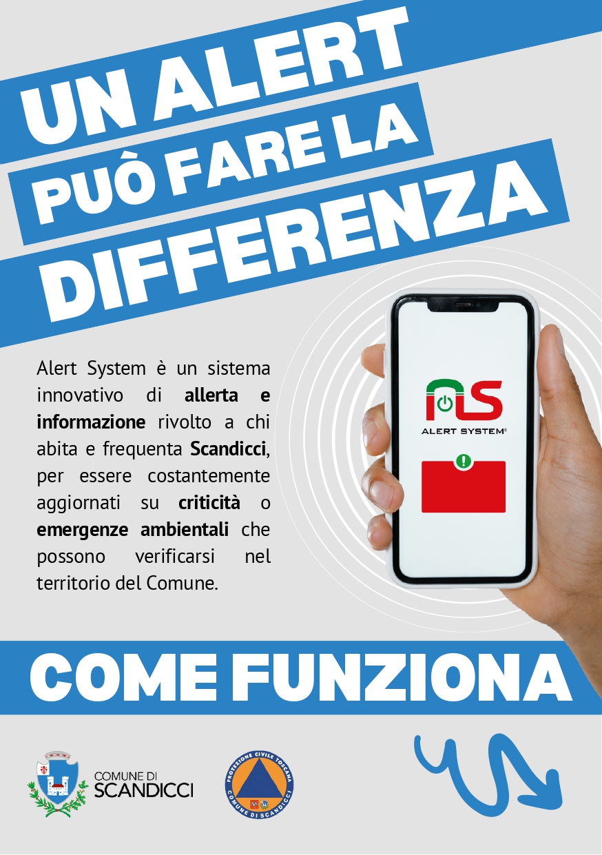 Alert System (fonte: Comune di Scandicci)