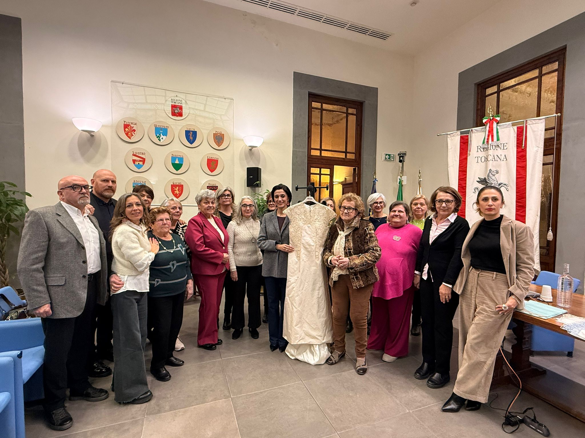 Punto Tavarnelle. Conferenza stampa con l'assessore regionale Cristina Manetti (Fonte foto Comune di Barberino Tavarnelle)