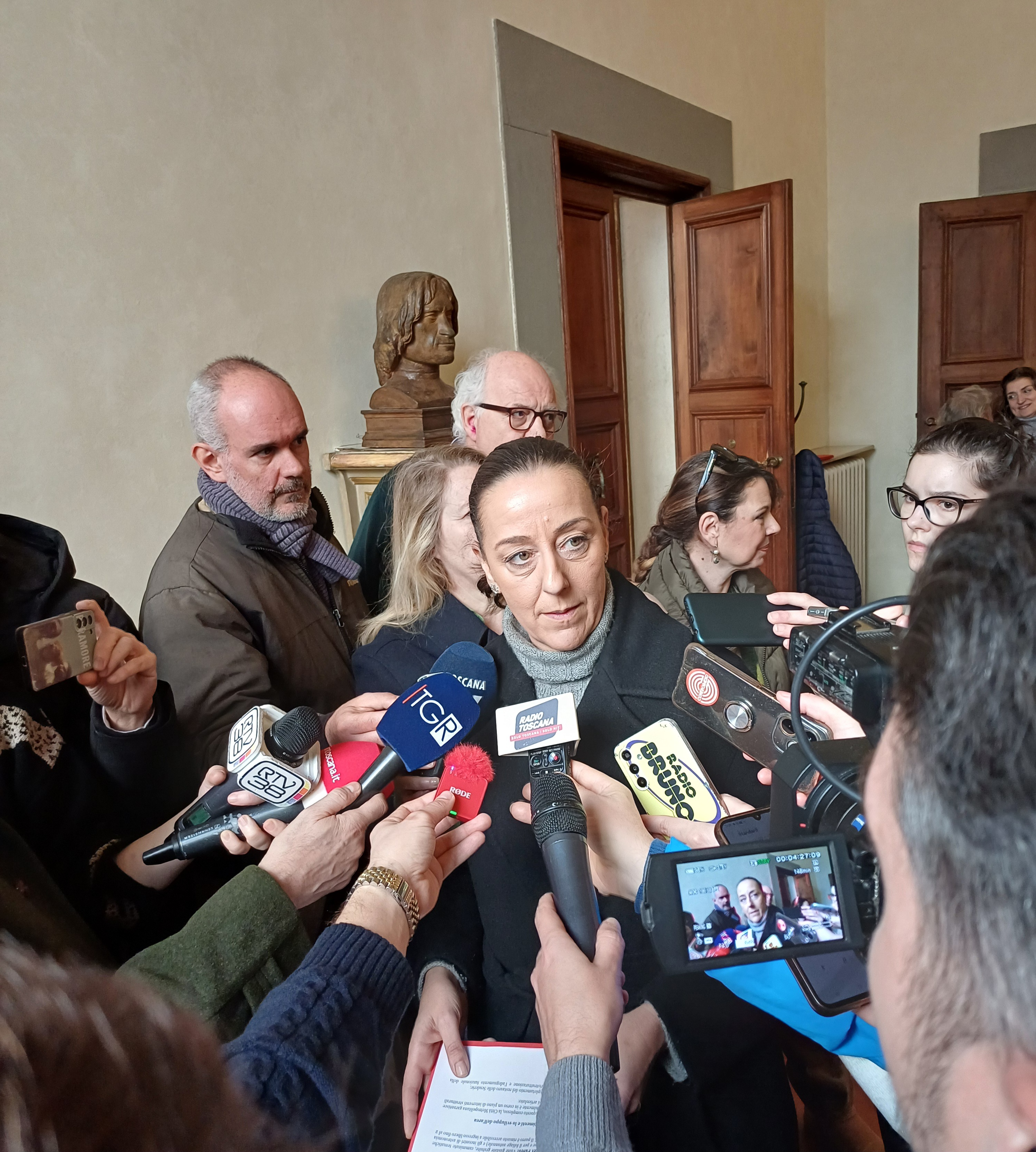 La Conferenza stampa (Foto Daniela Mencarelli - Met Ufficio Stampa)