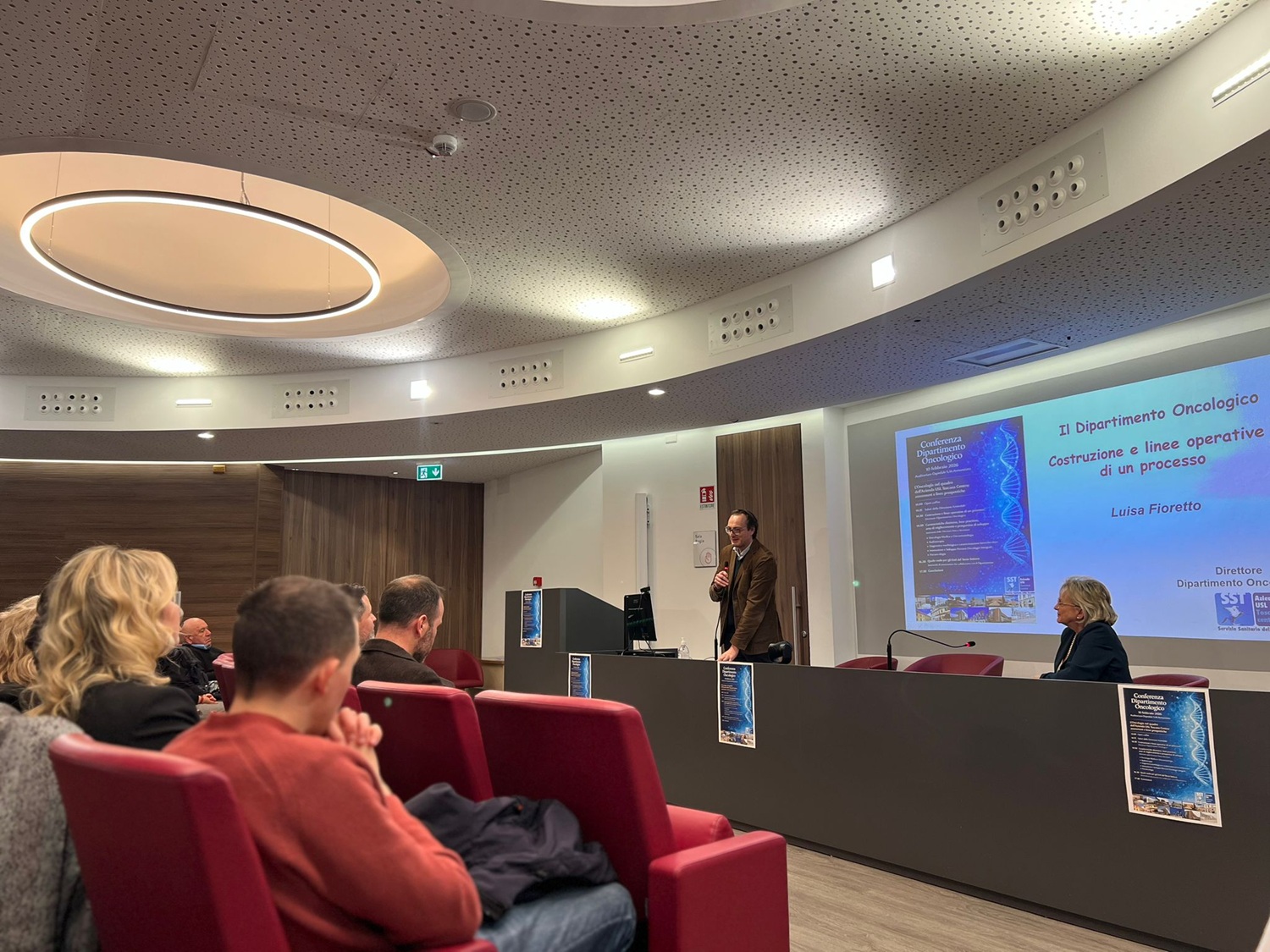 Un momento dell'incontro (Fonte foto Ausl Toscana Centro)