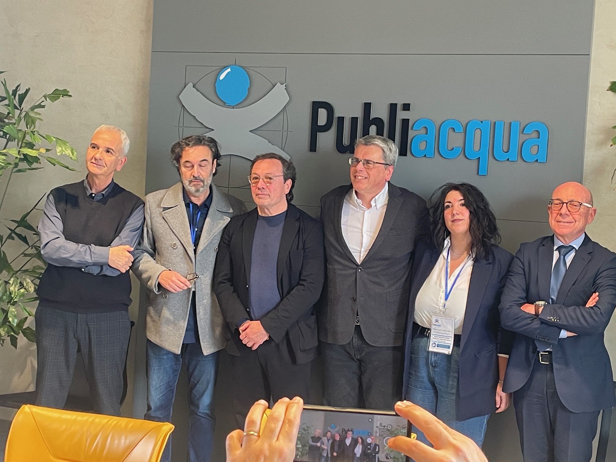 I firmatari (fonte foto comunicato stampa)