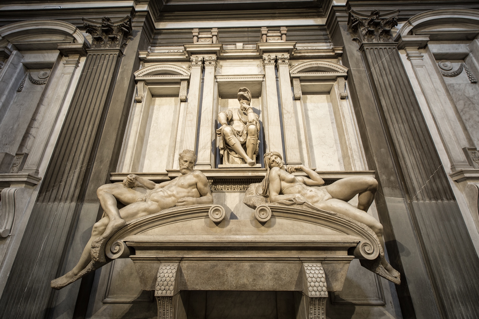 Museo delle Cappelle Medicee. Monumento funebre a Lorenzo duca di Urbino (Michelangelo) (fonte foto comunicato stampa)