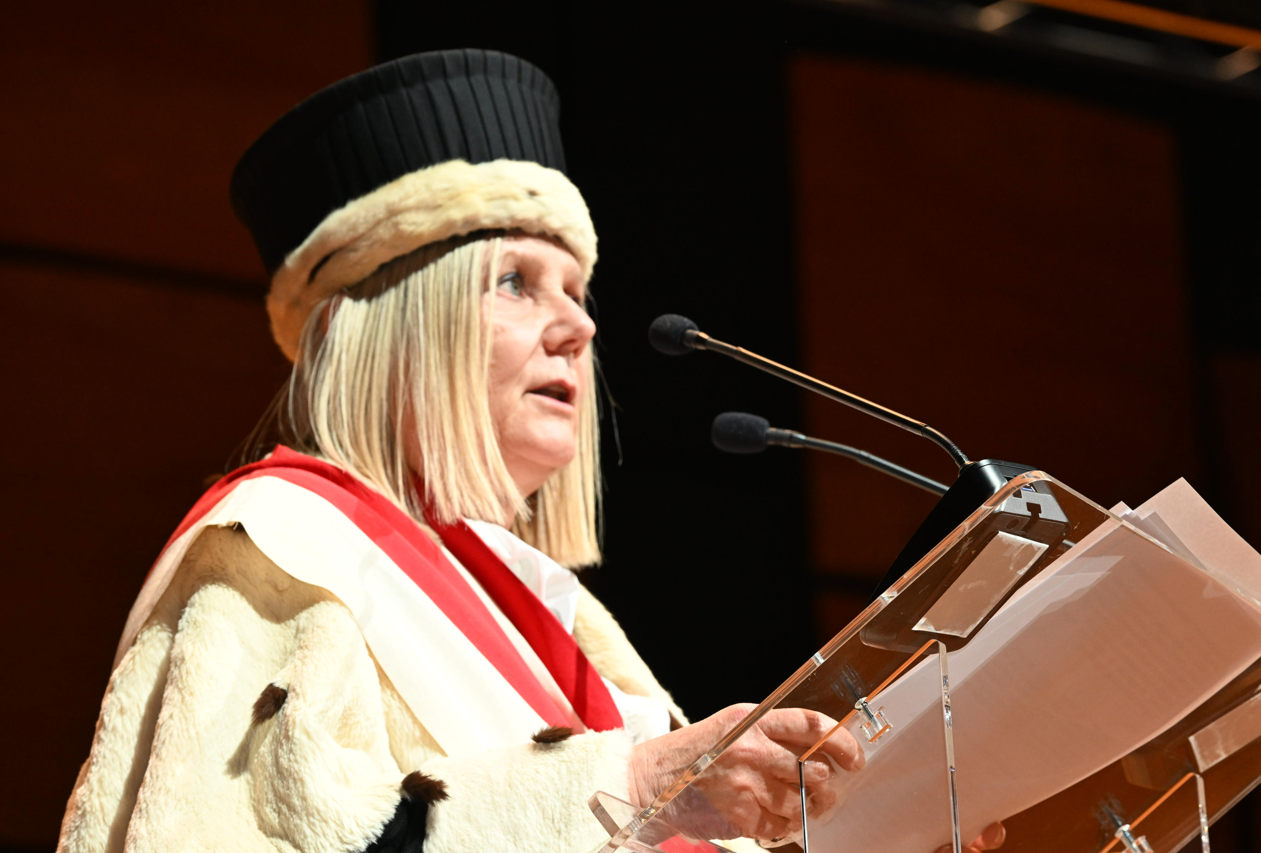 La rettrice Petrucci, inaugurazione Anno Accademico 2025-2026 (Fonte foto Università degli Studi di Firenze)