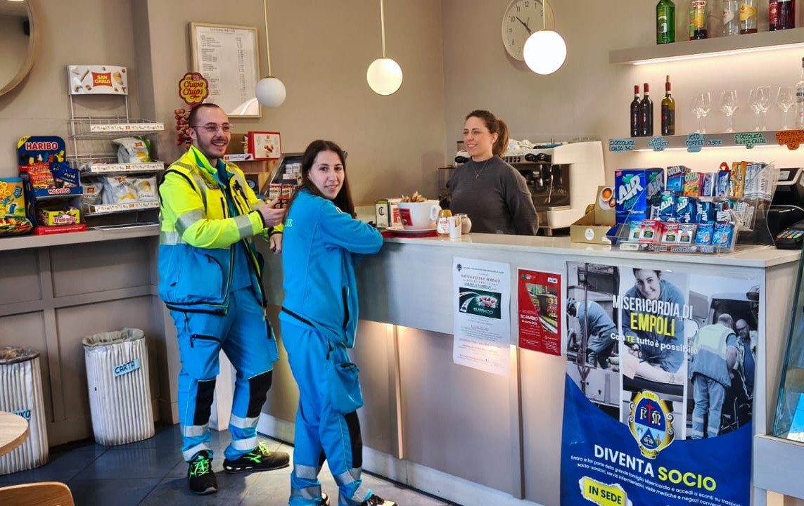La Misericordia di Empoli pubblica il bando per la gestione del bar–ristorante di via Cavour (Fonte foto Misericordie di Empoli)