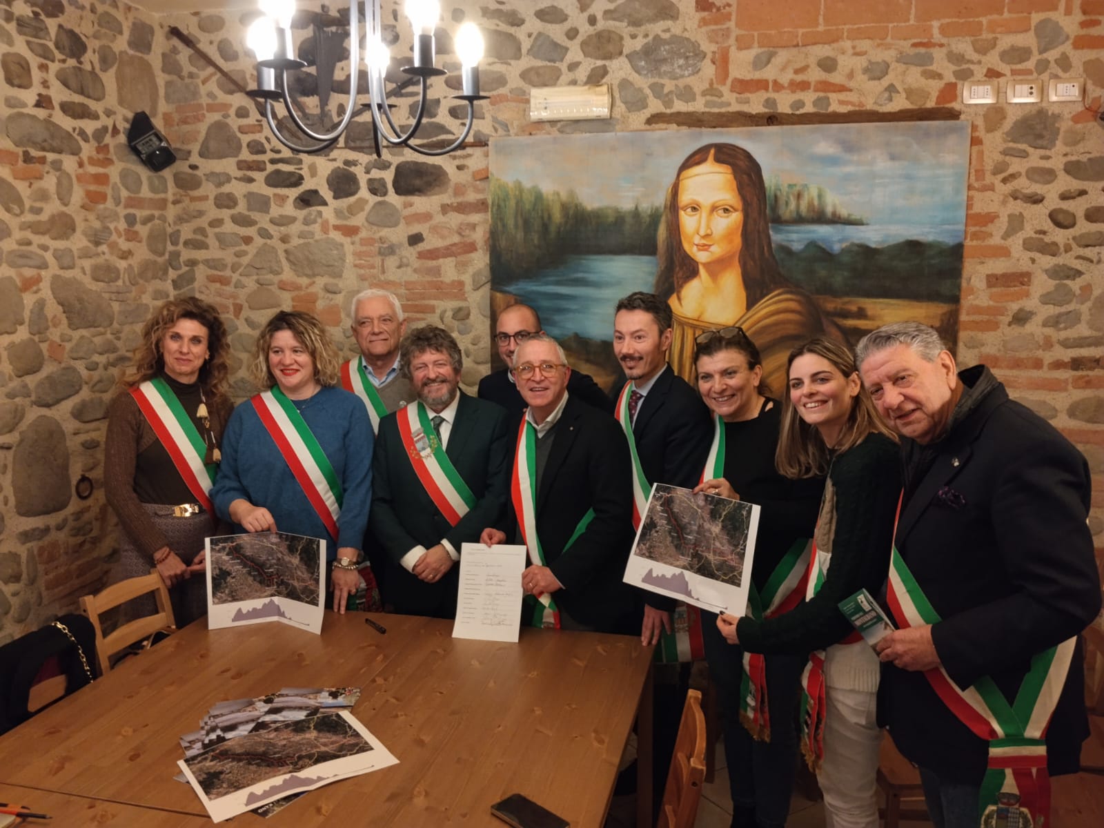 Le 10 Amministrazioni comunali (Fonte foto Comune di Signa)