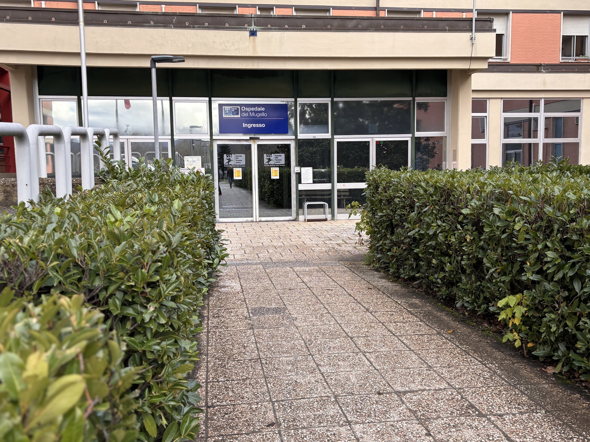 Entrata ospedale del Mugello (Fonte oto Ausl Toscana Centro)