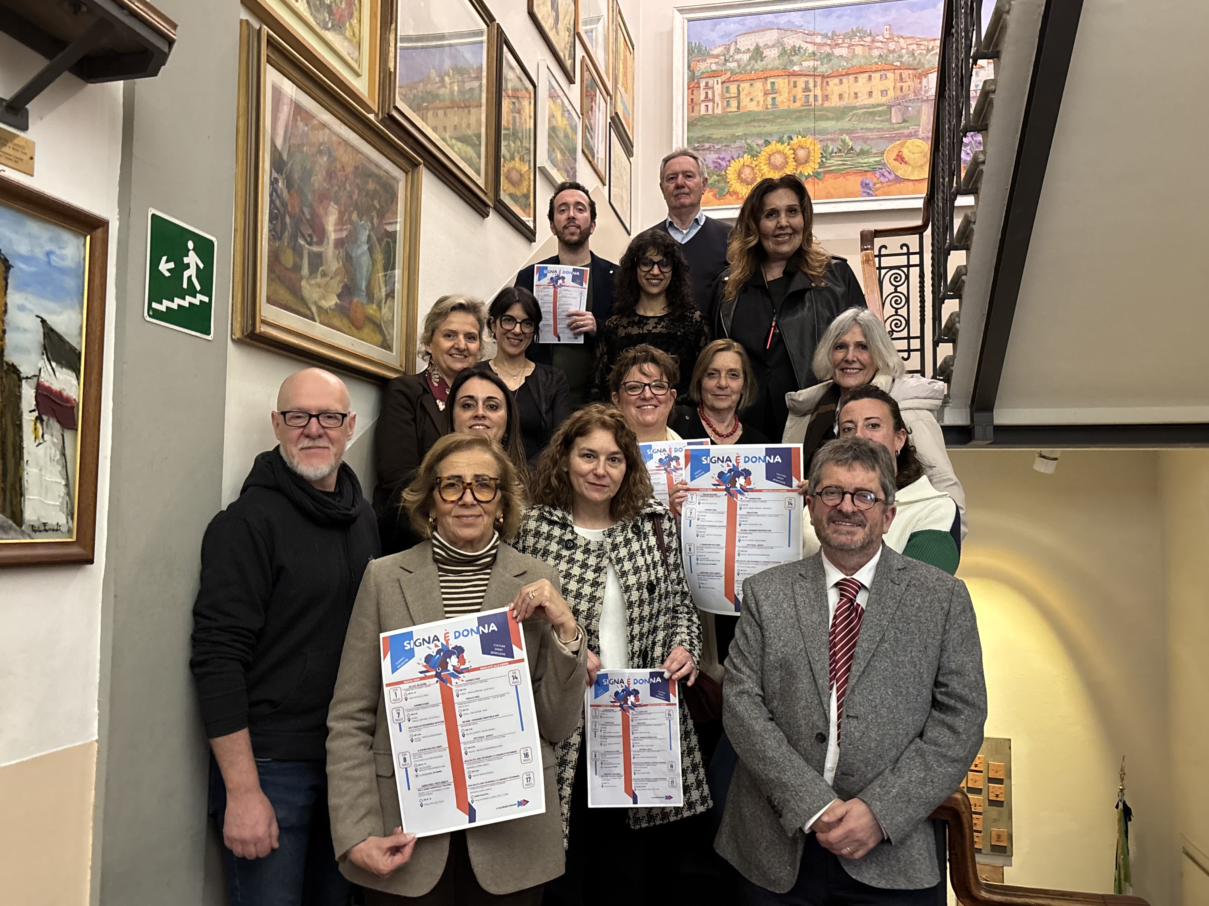 Un momento della presentazione Signa é donna (Fonte foto Comune di Signa)