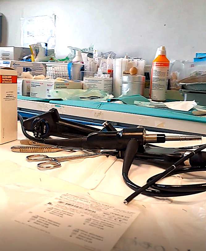 Lo strumento utilizzato dall'otorino (Fonte foto Ausl Toscana Centro)