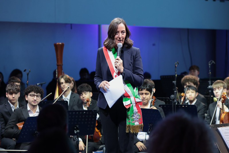 La Sindaca metropolitana Sara Funaro a Didacta (fonte Antonello Serino Met ufficio Stampa)