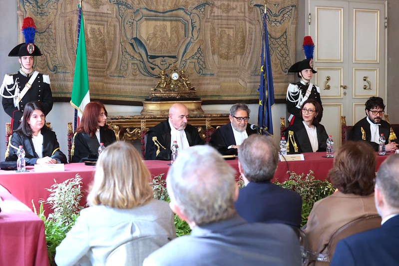 Inaugurato l'anno giudiziario (foto Antonello Serino Met Ufficio Stampa)