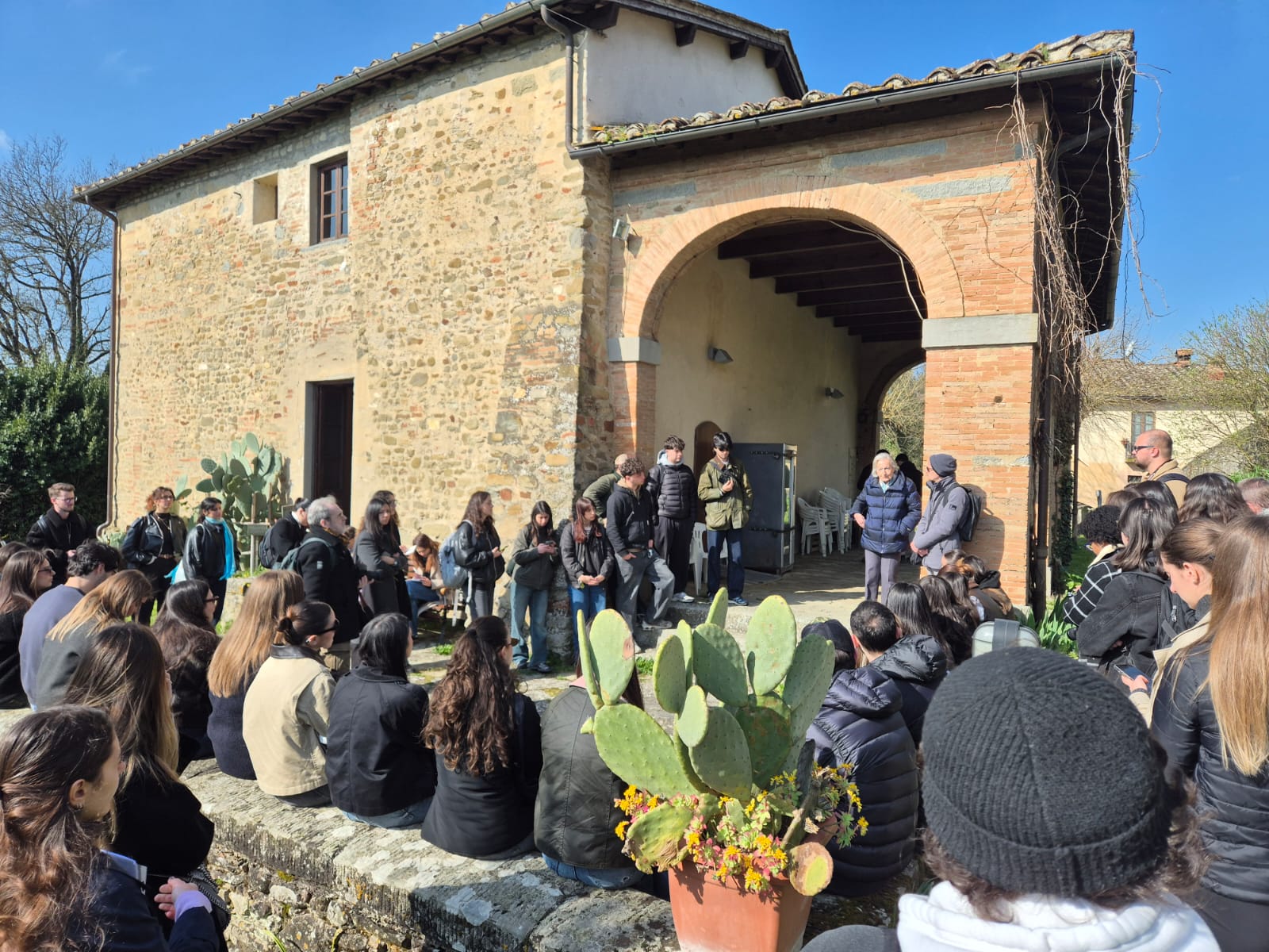 Visita studenti architettura 