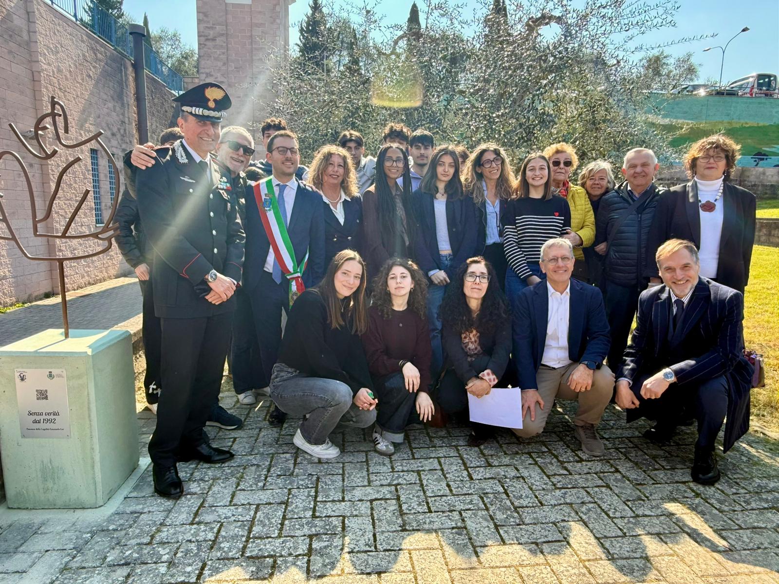 Inaugurazione Percorso della legalità