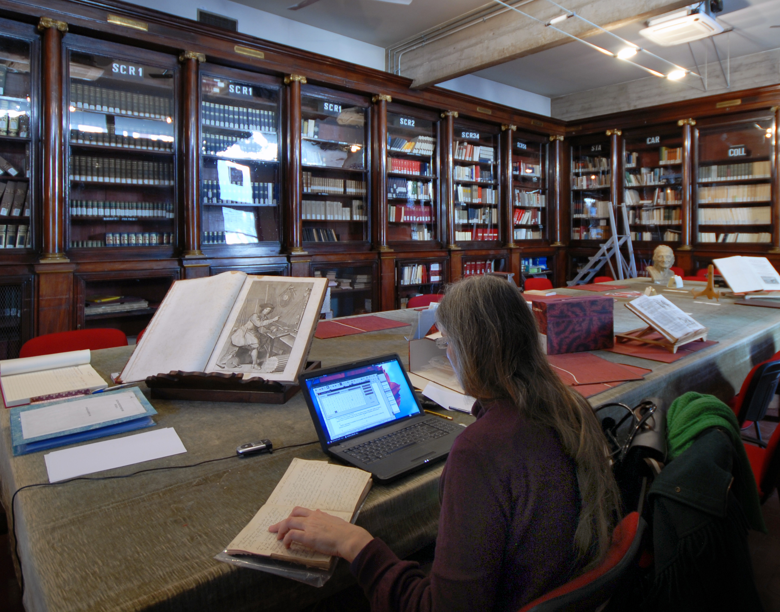 Sala rari (Fonte foto Università degli Studi di Firenze)
