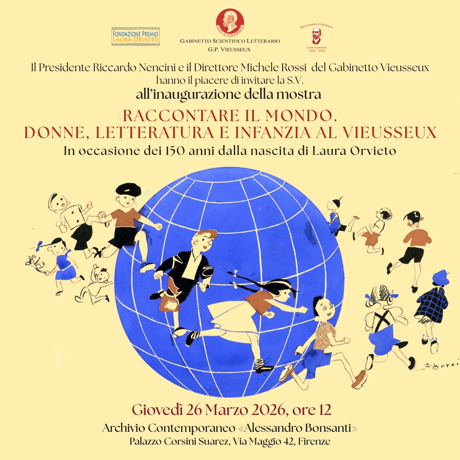 Raccontare il mondo. Donne, letteratura e infanzia al Vieusseux