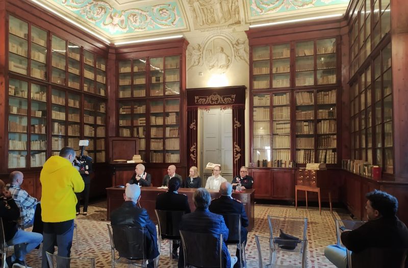Un'immagine della conferenza stampa (Fonte foto Ausl Toscana Centro)