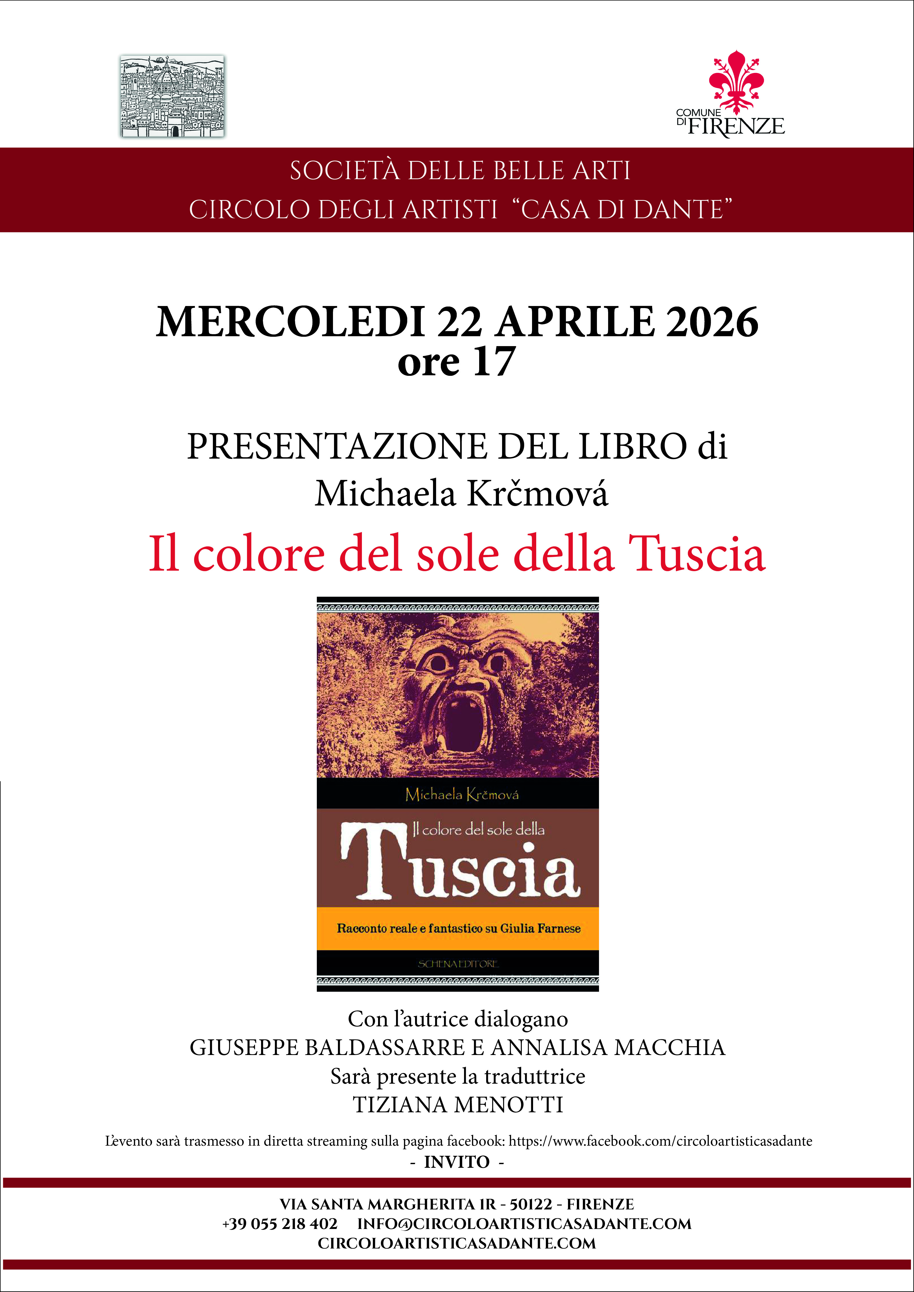 locandina incontro 22 aprile 2026