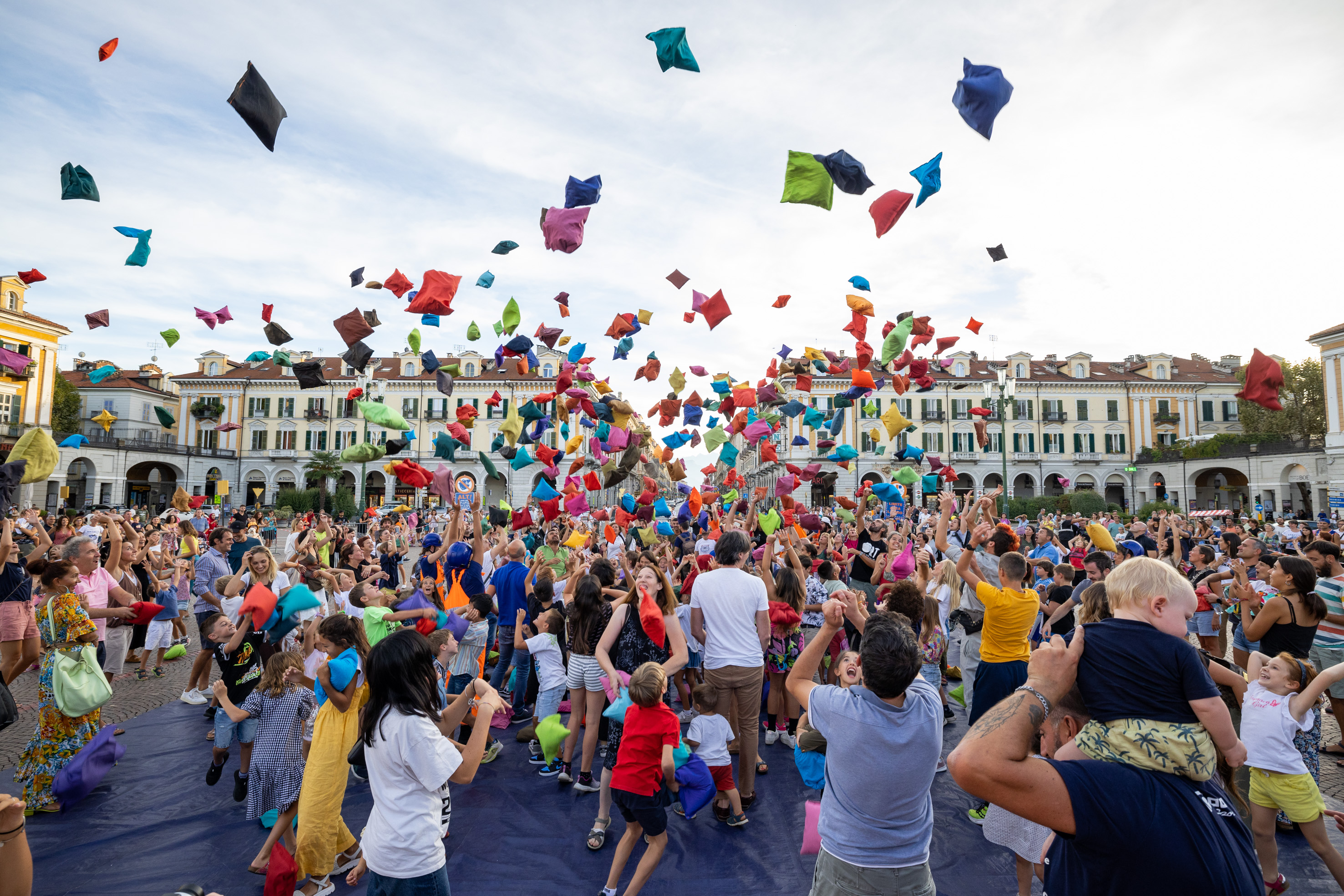 la battaglia dei cuscini