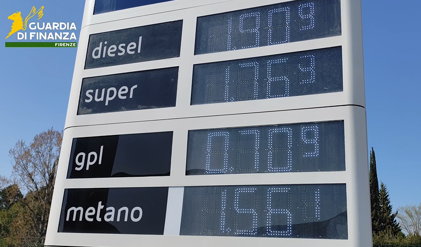 GdiF Firenze: Caro-Carburante. Intensificati i controlli contro speculazioni e possibili fenomeni fraudolenti (frame da video GdiF)