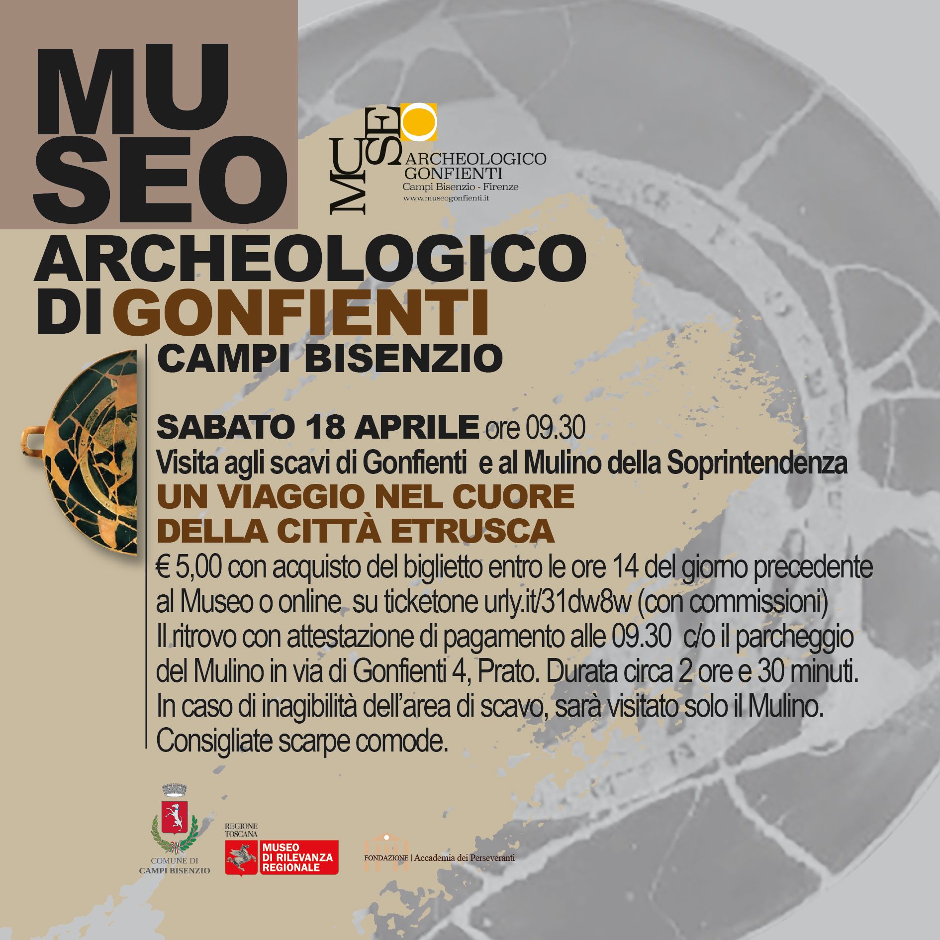 locandina Museo di Gonfienti