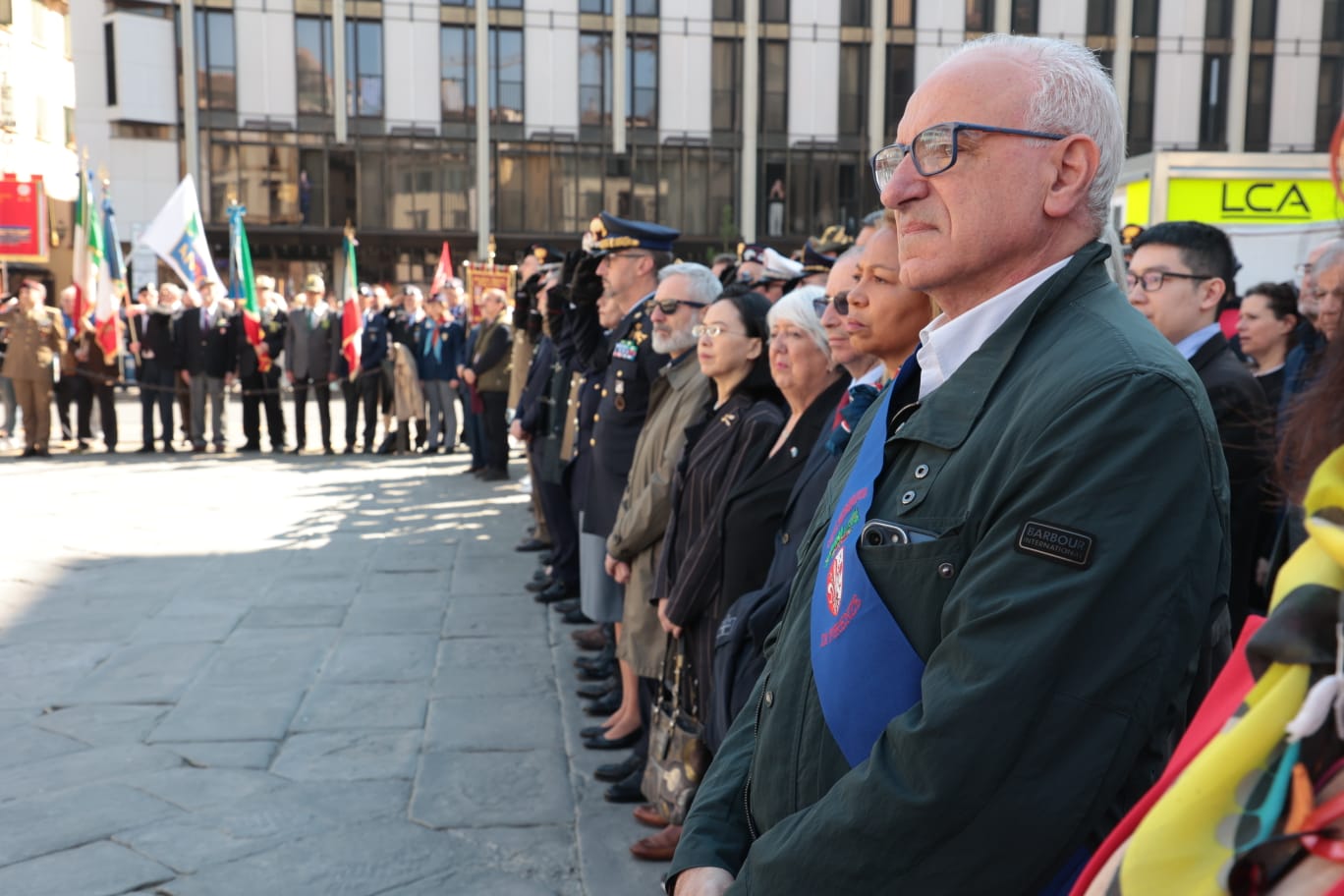 81° anniversario della Liberazione - Nicola Armentano (foto Antonello Serino - Met Ufficio Stampa)