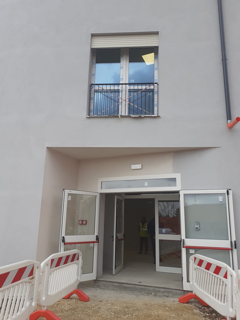 Ingresso Casa della Comunità a Reggello
