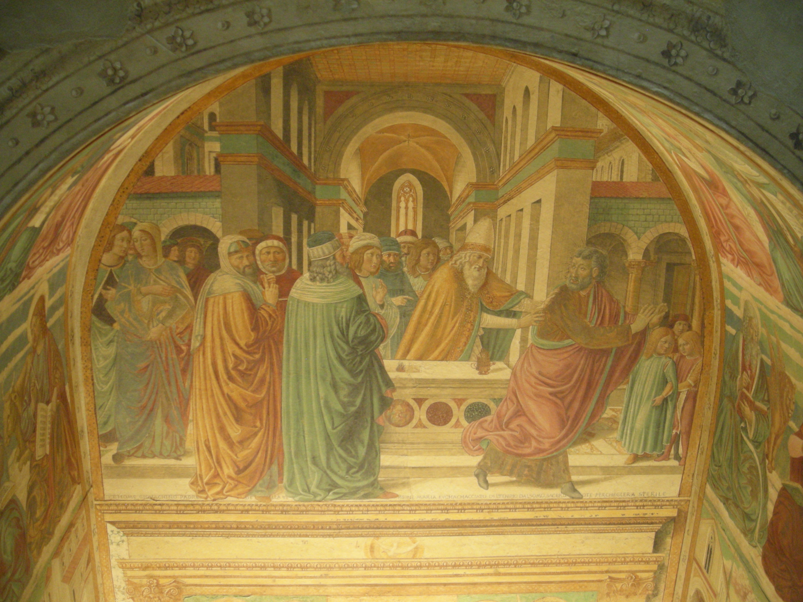 Tabernacolo della Visitazione, dettaglio (fonte foto comunicato stampa)