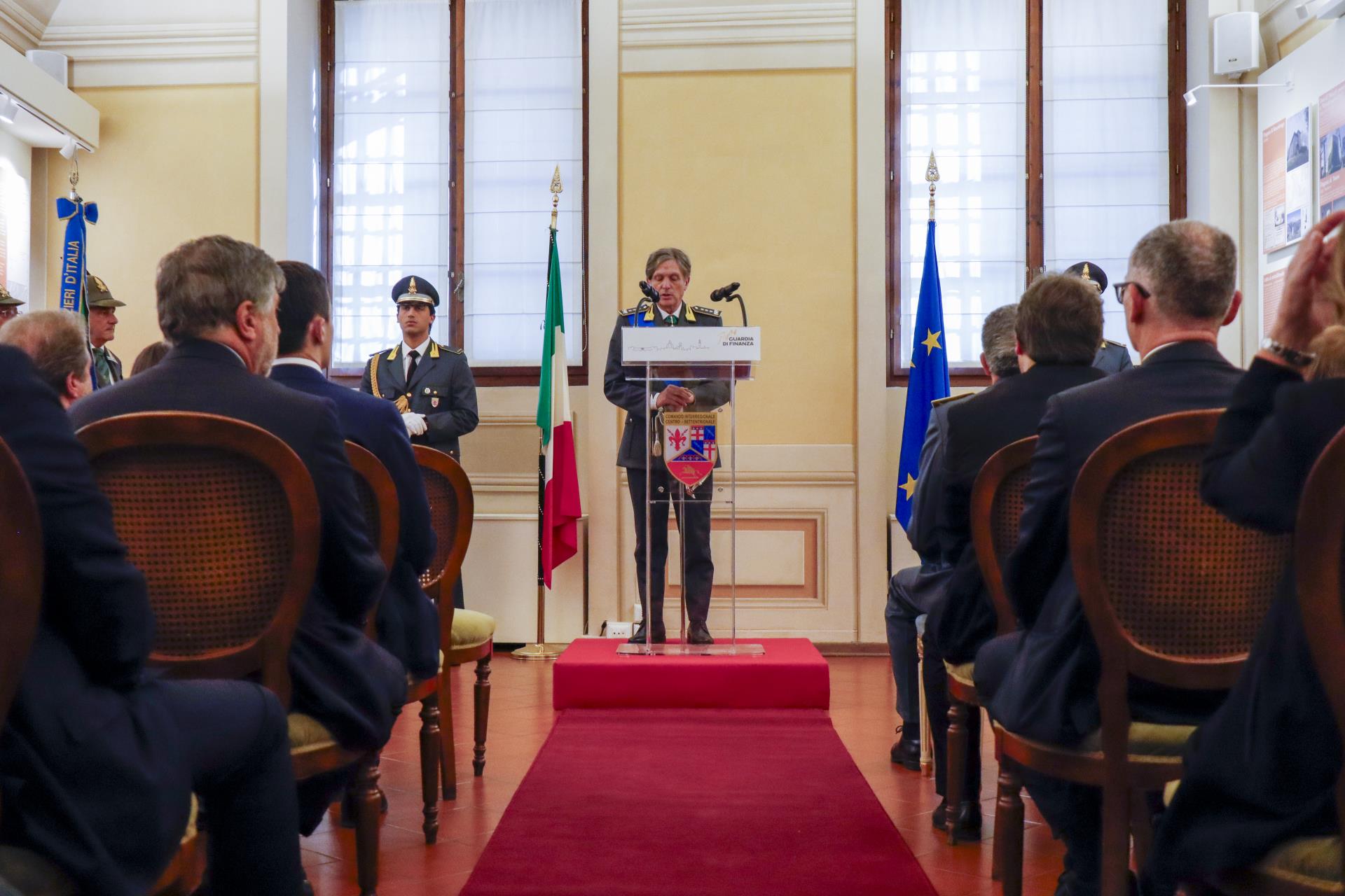 Cambio al vertice del Comando Interregionale della Guardia di Finanza (Fonte foto Sala stampa Guardia di Finanza)