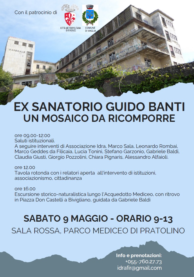 La locandina della giornata di studi sul 'Banti'