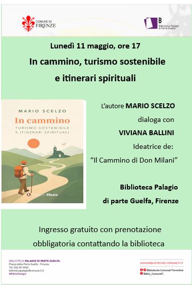 La locandina della presentazione del libro di Mario Scelzo