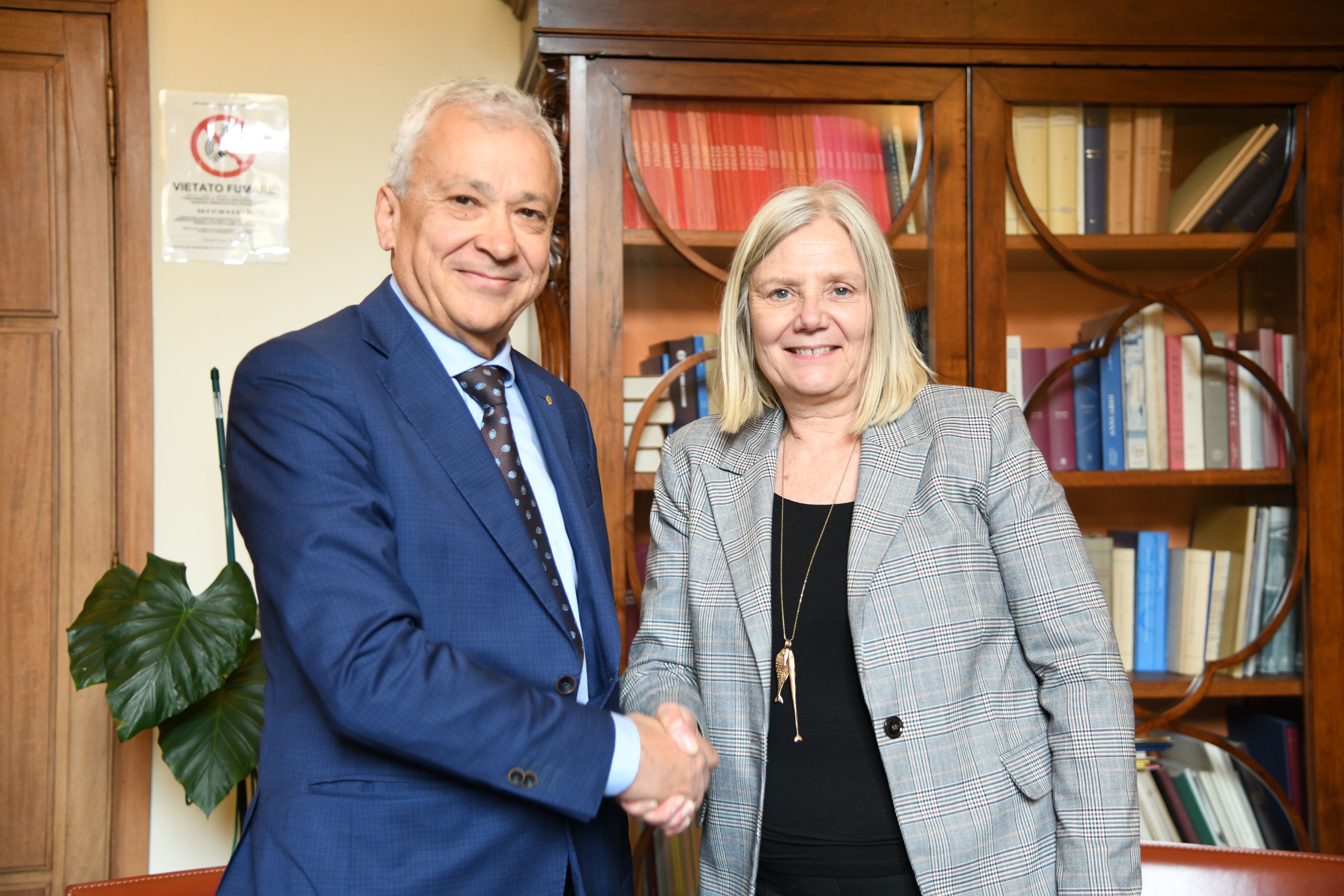 Paolo Noccioni e Alessandra Petrucci (Fonte foto Università degli Studi di Firenze)