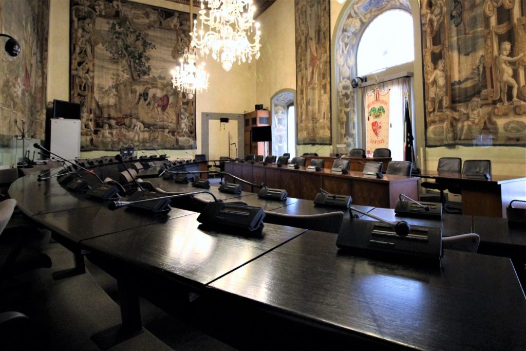 Sala Consiglio Metropolitano (Foto d'archivio Antonello Serino - Met Ufficio Stampa)